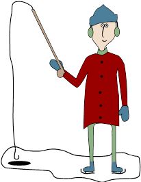 ice fishing