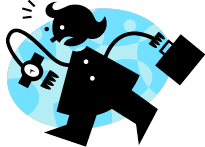 women looking at watch