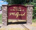 Welcome to the Village of Milford sign