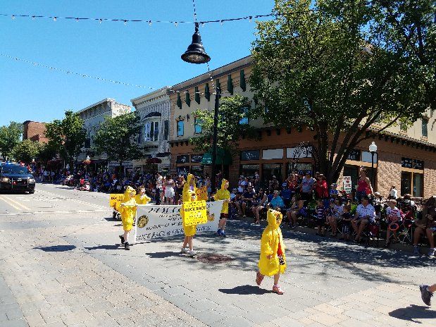 Rotary Duck Race kids